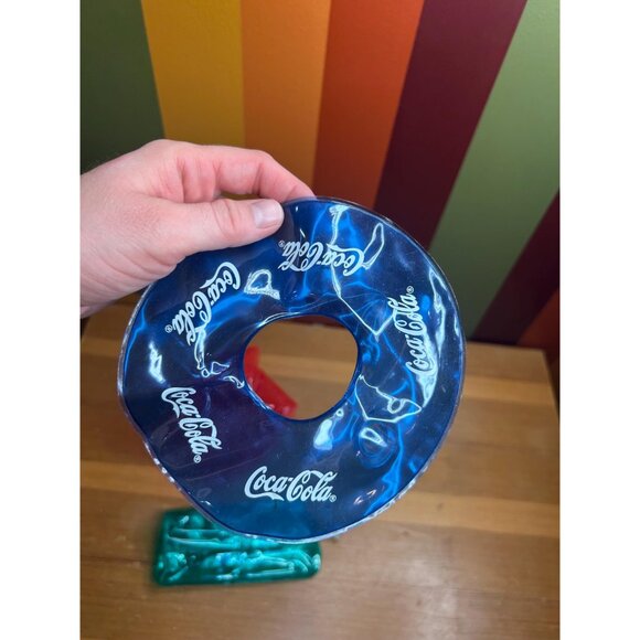 1994 90s barbie Mattel blow up mini pool floatys Coca Cola tube pink - Picture 4 of 6